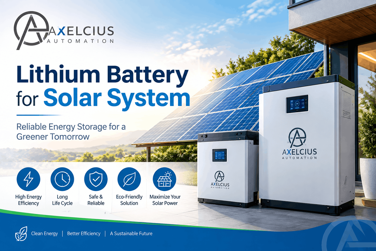 Lithium Battery for Solar System for Better Performance