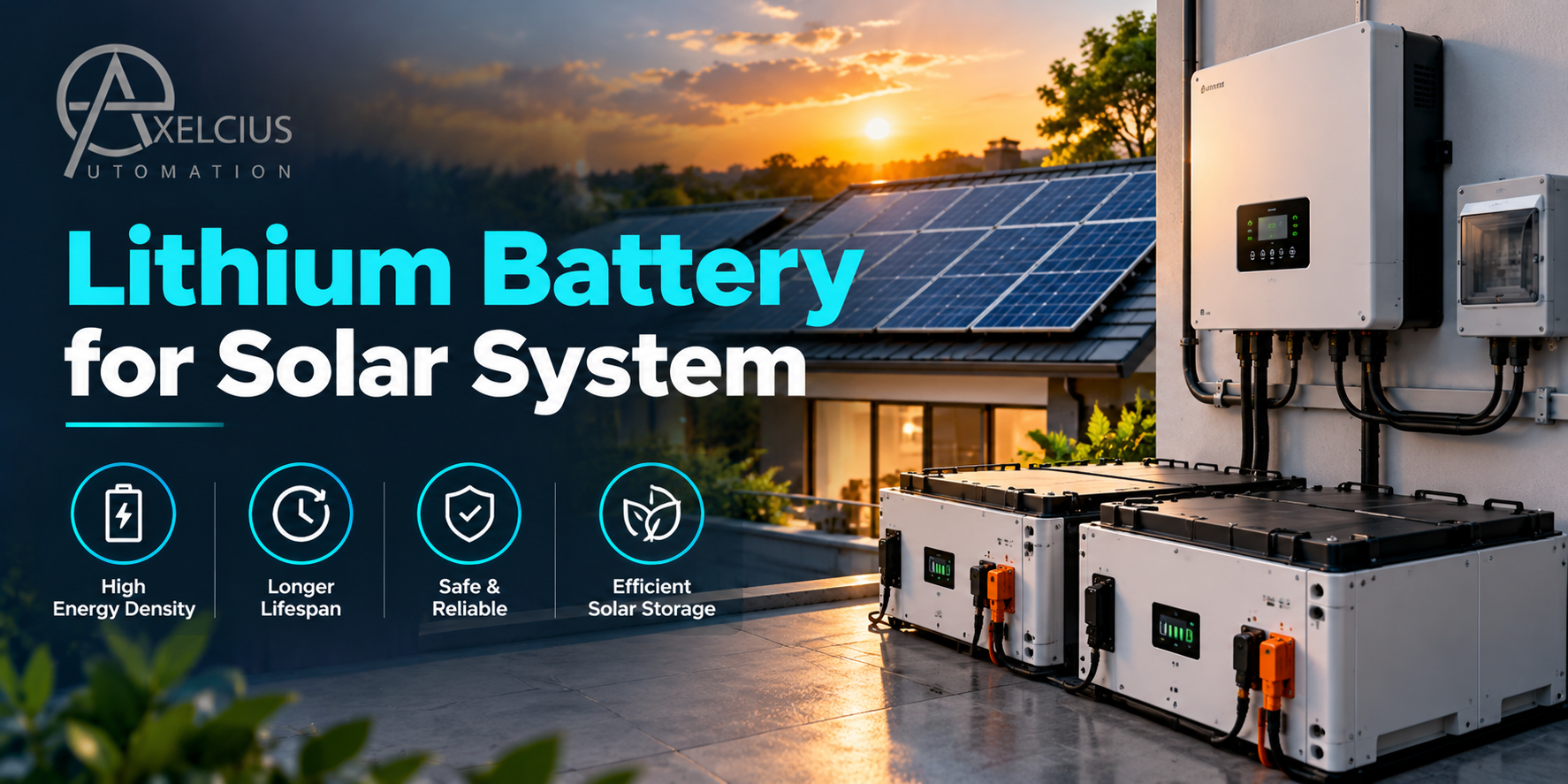 Lithium Battery for Solar System for Better Performance